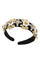 Bentita Aplicatii Flori Albe 2